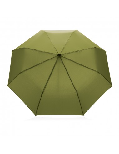 Mini paraguas RPET 190T  de bambú 20.5" Impact AWARE ™
