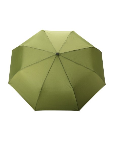 Paraguas automático RPET 190T bambú de 21" Impact AWARE ™