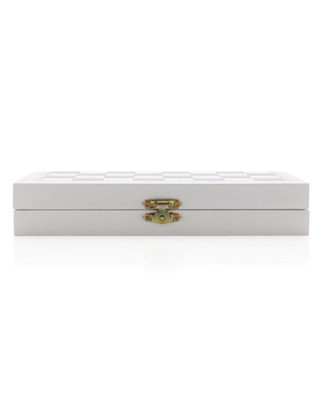 Juego de mesa de lujo 3 en 1 en caja de madera