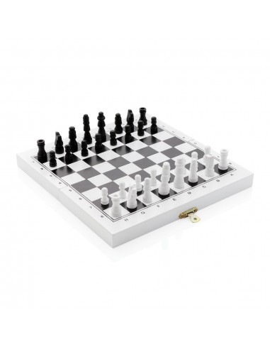 Juego de mesa de lujo 3 en 1 en caja de madera