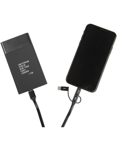 SCX.design P20 5000 mAh bateria externa retroiluminada