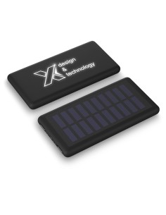 SCX.design P30 8000 mAh bateria solar externa retroiluminada