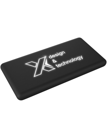 SCX.design P30 8000 mAh bateria solar externa retroiluminada