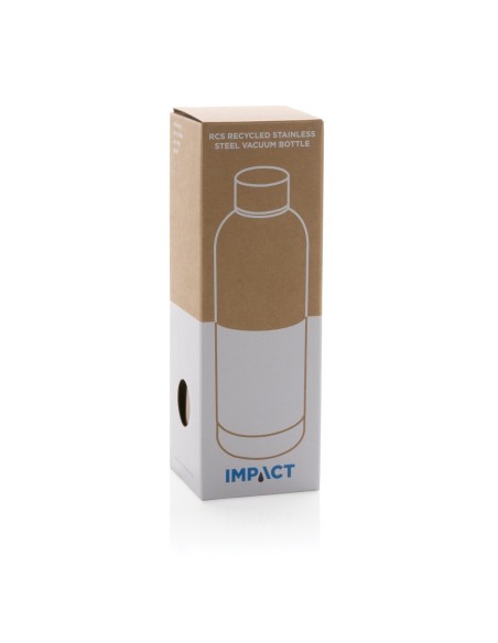 Botella al vacío Impact de acero inoxidable reciclado RCS