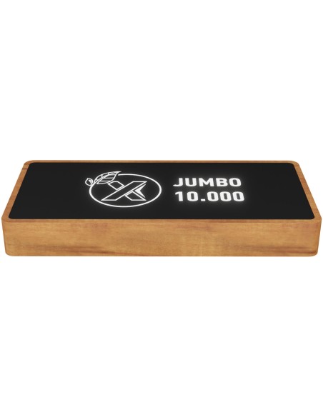 Batería externa inalámbrica de madera de 10 000mAh SCX "Design P46"