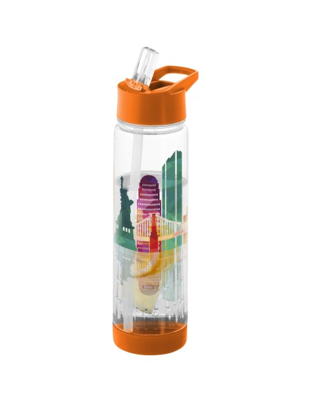 Botella de Tritan™ de 740 ml con infusor"Tutti-frutti"