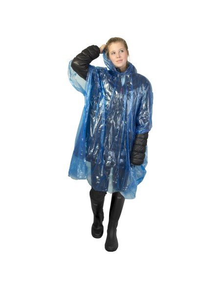 Poncho impermeable desechable con funda "Ziva"