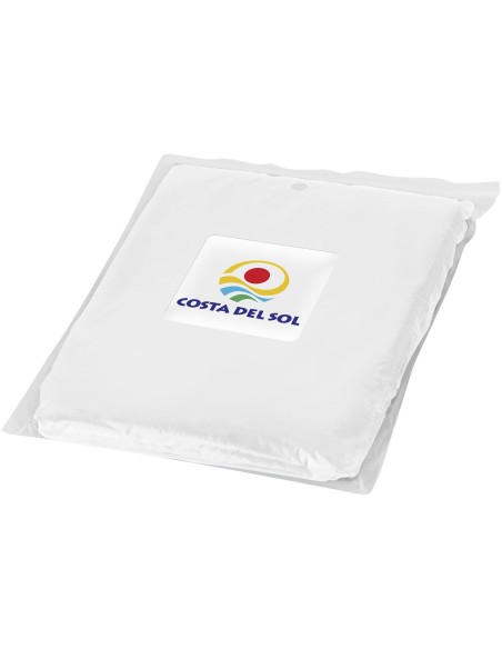 Poncho impermeable desechable con funda "Ziva"