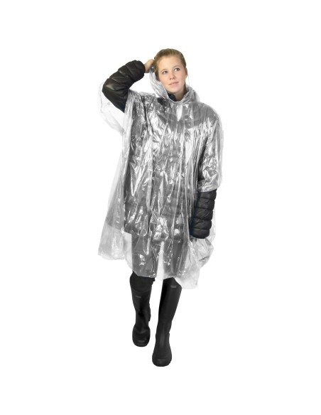 Poncho impermeable desechable con funda "Ziva"