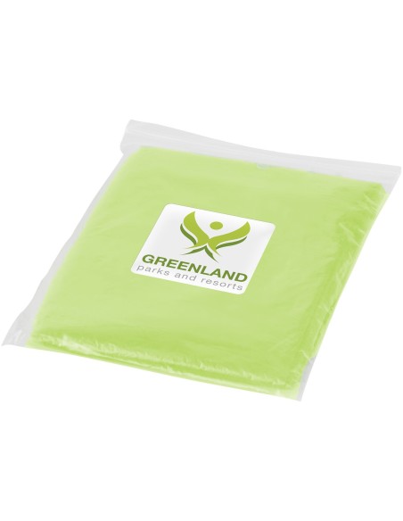 Poncho impermeable desechable con funda "Ziva"