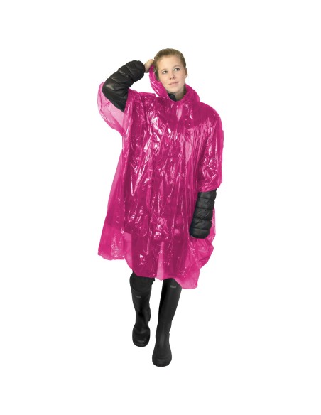 Poncho impermeable desechable con funda "Ziva"