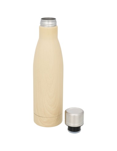 Botella de 500 ml tipo madera con aislamiento...