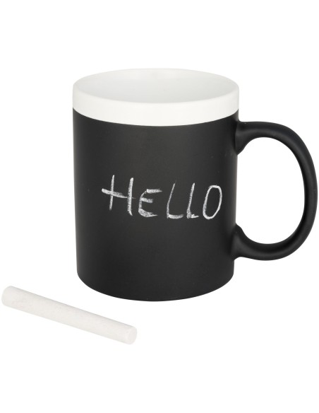 Taza de cerámica de 330 ml escritura tiza "Chalk"