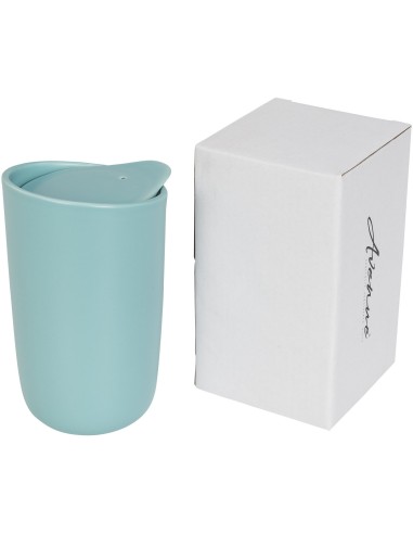 Vaso de cerámica de doble pared de 410 ml "Mysa"
