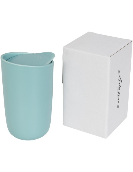 Vaso de cerámica de doble pared de 410 ml "Mysa"