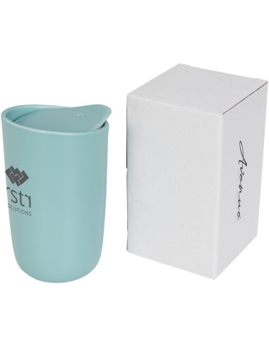 Vaso de cerámica de doble pared de 410 ml "Mysa"