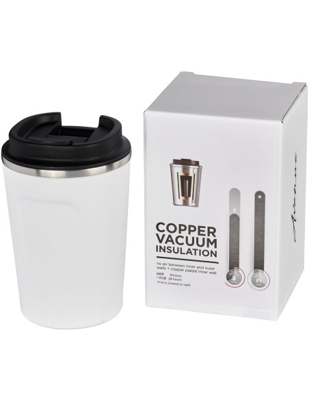 Vaso de 360 ml con aislamiento de cobre al vacío "Thor"