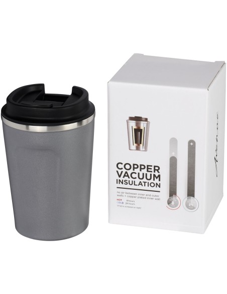 Vaso de 360 ml con aislamiento de cobre al vacío "Thor"
