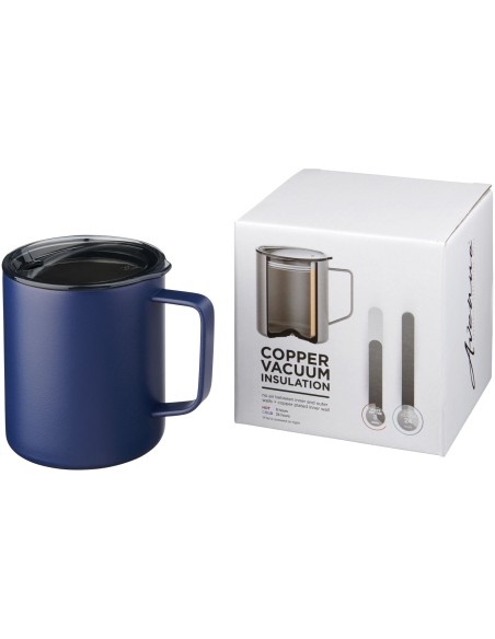 Taza de 420 ml con aislamiento de cobre al vacío "Rover"