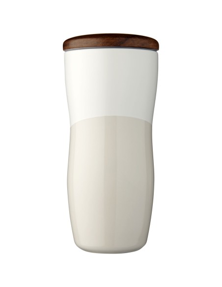 Vaso de cerámica de 370 ml de doble pared "Reno"