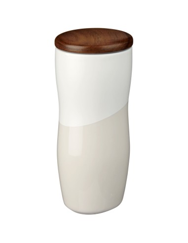 Vaso de cerámica de 370 ml de doble pared "Reno"