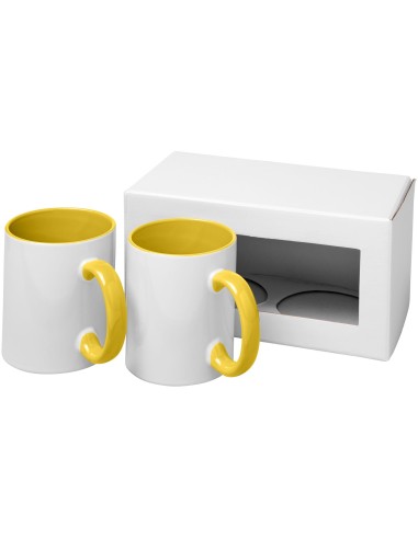 Set de regalo de 2 tazas de sublimación "Ceramic"