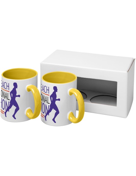 Set de regalo de 2 tazas de sublimación "Ceramic"