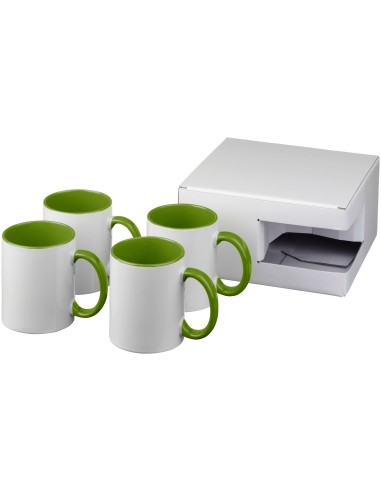 Set de regalo de 4 tazas de sublimación "Ceramic"