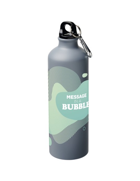 Bidón de 770 ml mate con mosquetón "Pacific"