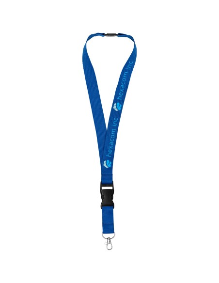 Lanyard con hebilla separable y clip de seguridad "Yogi"