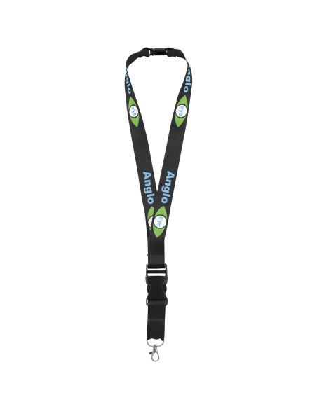 Lanyard con hebilla separable y clip de seguridad "Yogi"