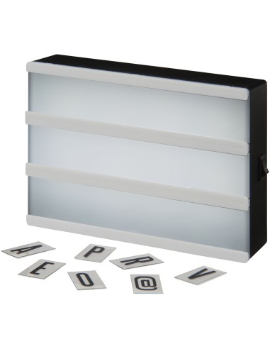 Pantalla luminosa decorativa mediana "Cinema"