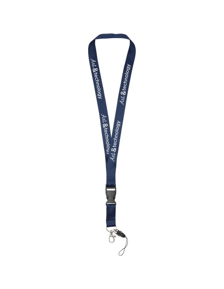 Lanyard con hebilla separable y enganche para móvil "Sagan"