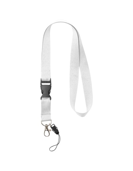 Lanyard con hebilla separable y enganche para móvil "Sagan"