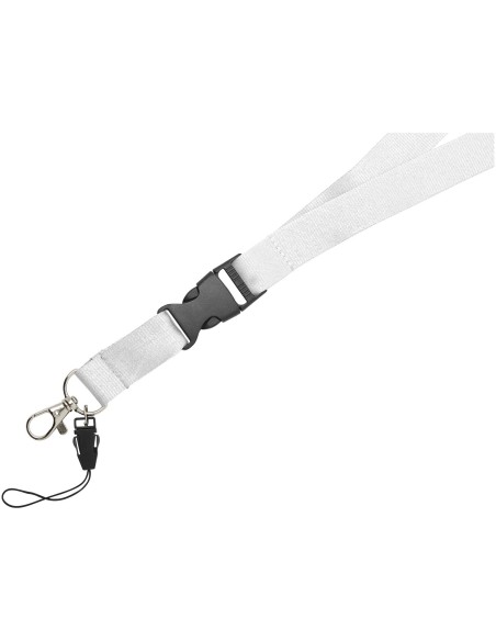 Lanyard con hebilla separable y enganche para móvil "Sagan"