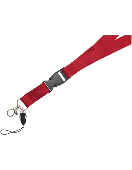 Lanyard con hebilla separable y enganche para móvil "Sagan"