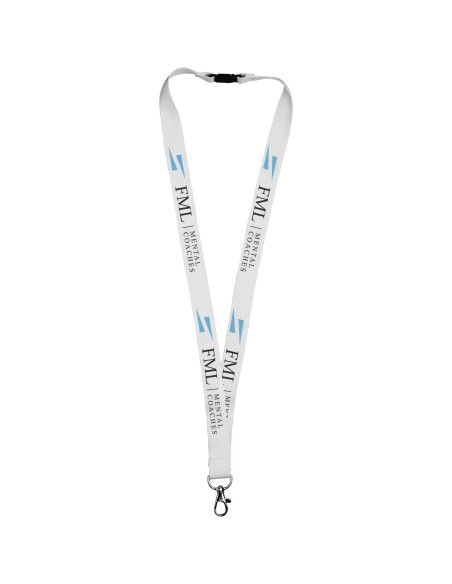 Lanyard de bambú con clip de seguridad "Julian"