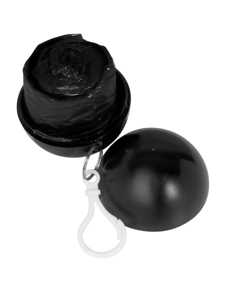 Poncho impermeable plegable en una bola-llavero "Xina"