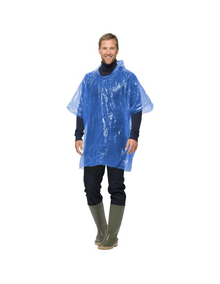 Poncho impermeable plegable en una bola-llavero "Xina"
