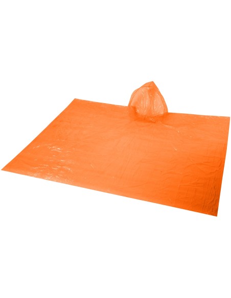 Poncho impermeable plegable en una bola-llavero "Xina"