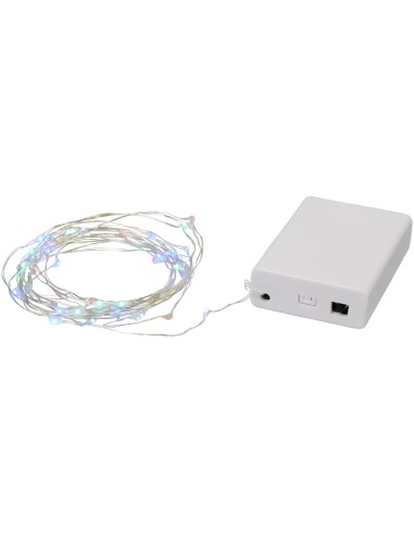 Cuerda de 50 luces LED con activación sonora...