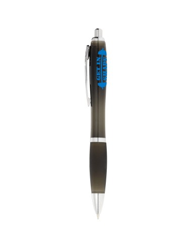 Bolígrafo de color y empuñadura negra "Nash"