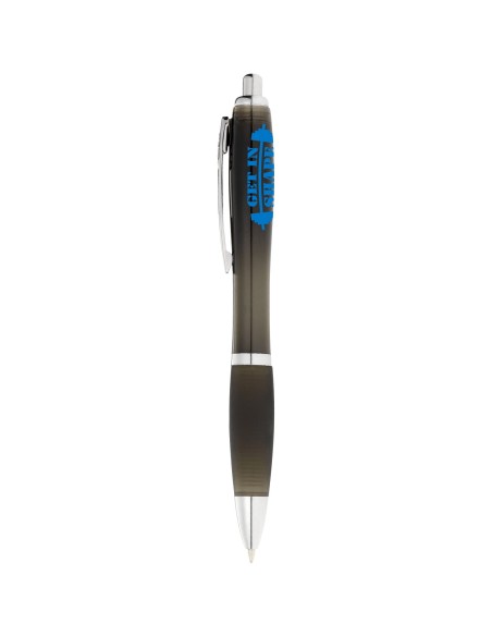 Bolígrafo de color y empuñadura negra "Nash"
