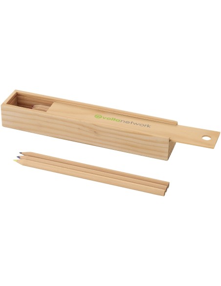 Set de 12 lápices de madera "Pines"
