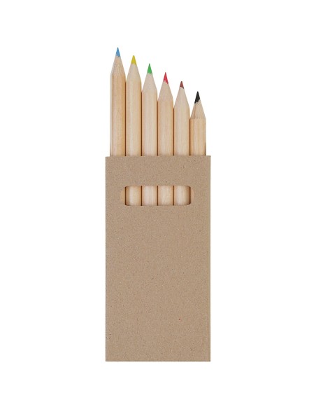 Set de 6 lápices de colores "Ayola"