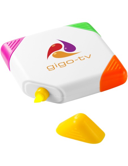 Marcador fluorescente cuadrado "Trafalgar"
