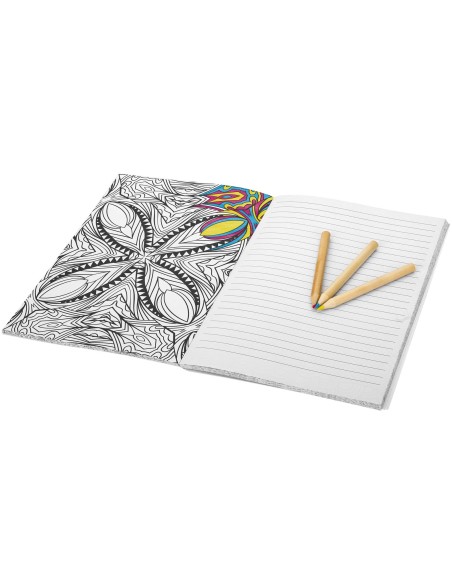 Libreta para colorear "Doodle"