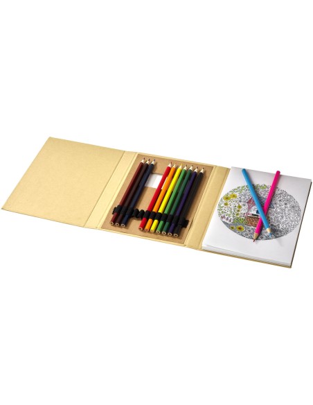 Set para colorear con papel de dibujo "Pablo"