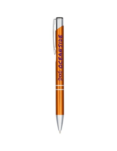 Bolígrafo de aluminio anodizado "Moneta"