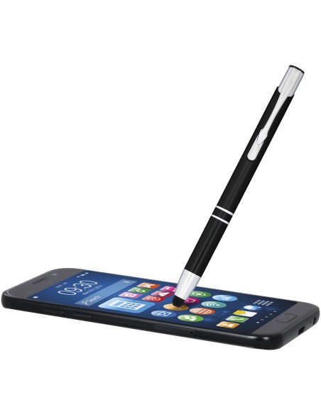 Bolígrafo con stylus de aluminio “Moneta”